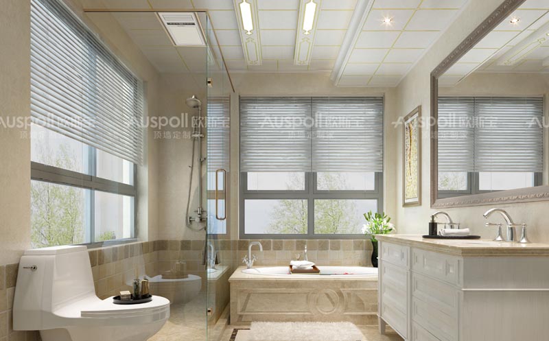 浴室暖空调安装效果图